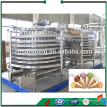 China Double Spiral Quick Freezer Machine